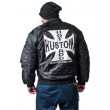 Dragstrip Kustom FTW Flight Jacket (Black)